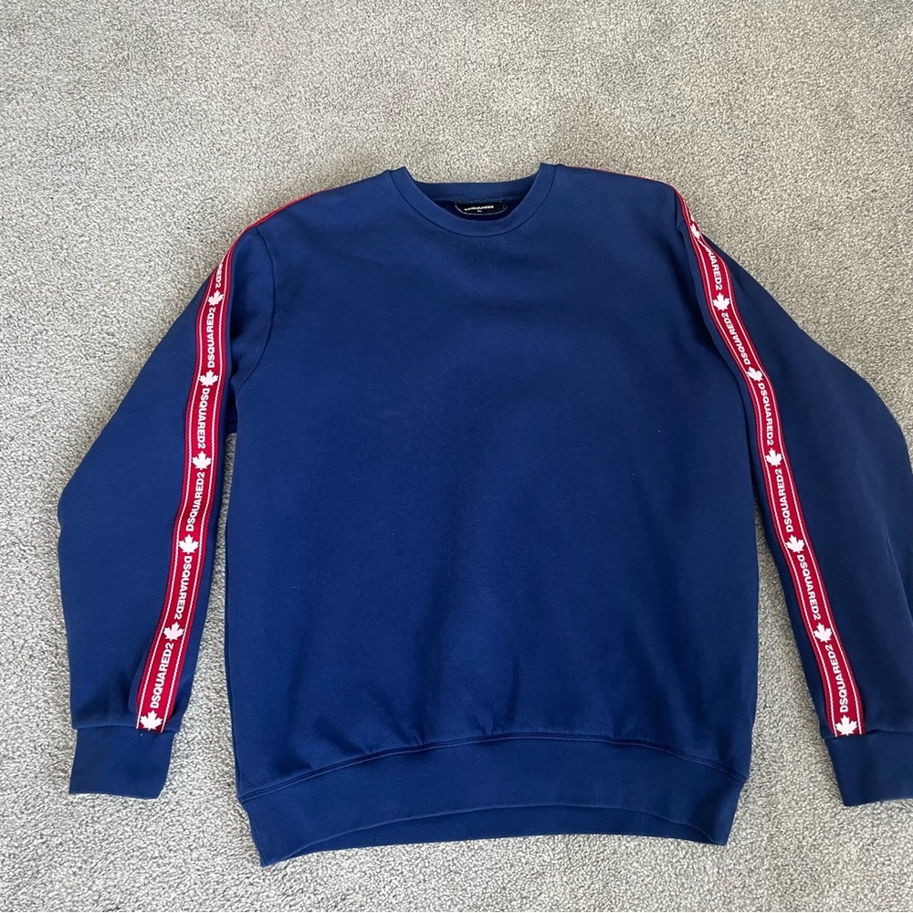 blue DSQUARED2 sweatshirt, XL
